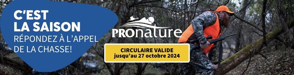 Circulaire Pronature - 14 au 27 octobre 2024